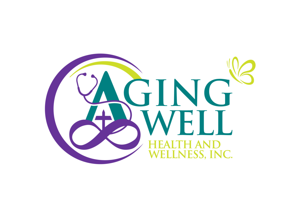 aging health and wellness logo